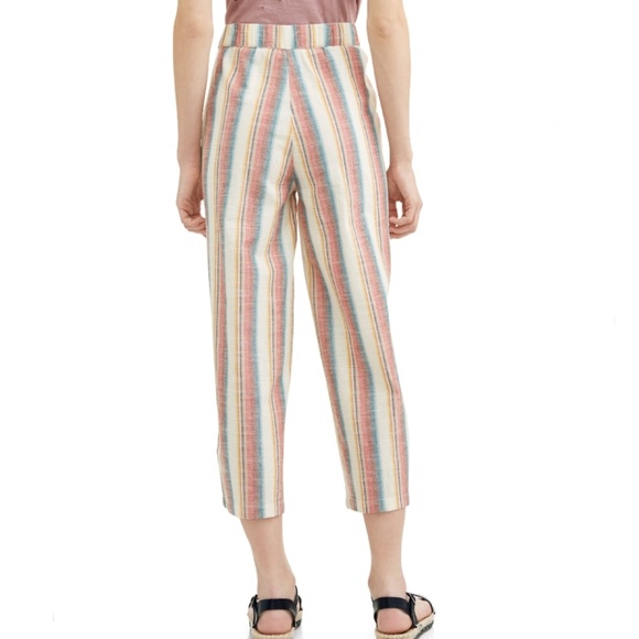 COPY - Linen Crop Pants - Picture 2 of 2